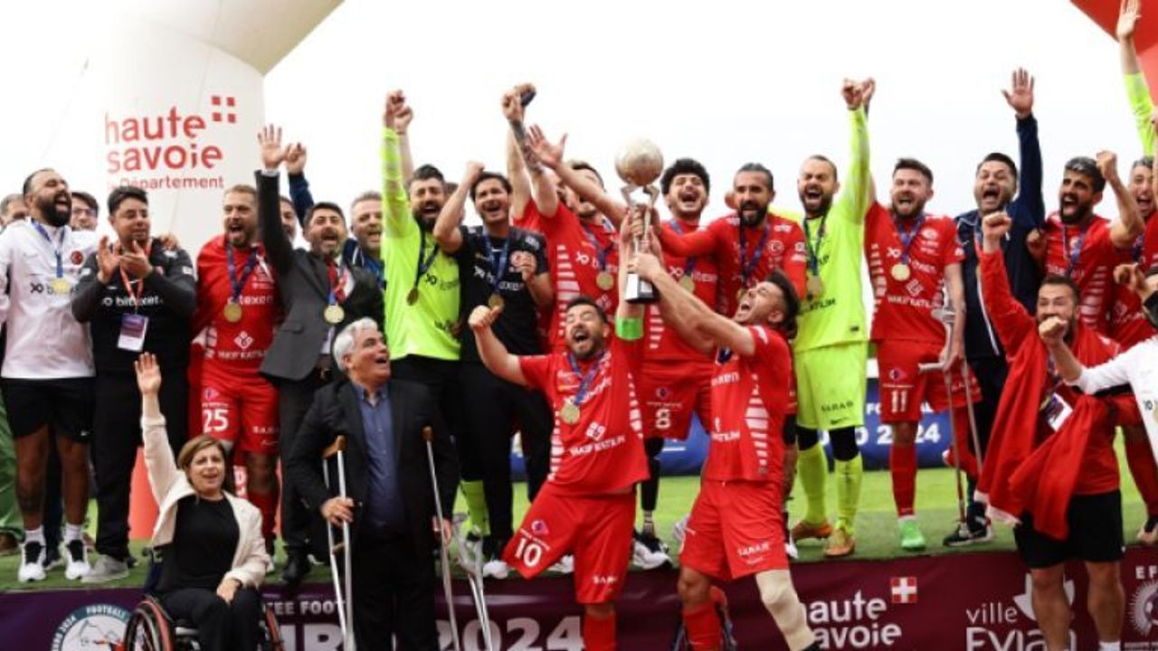 Üst üste 3. kez Avrupa Şampiyonu oldu