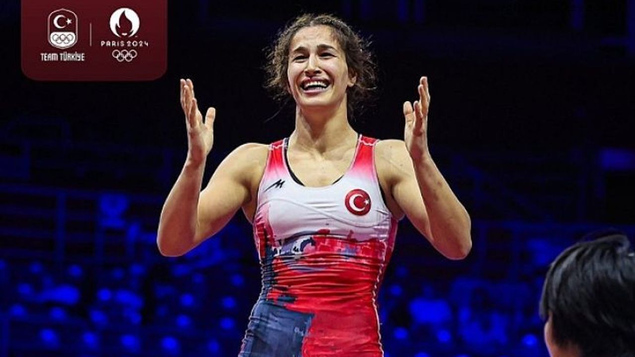Paris 2024’teki ilk güreş madalyamızı Buse Tosun Çavuşoğlu kazandı