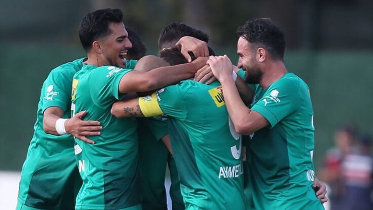 Bursaspor Ergene Velimeşespor’uda 3-0 net skor ile geçti