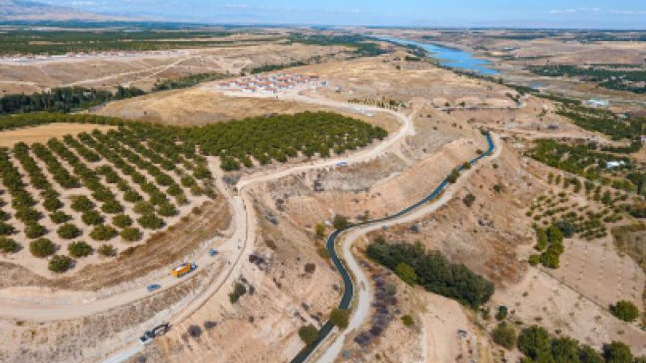 Malatya kırsalına MASKİ’nin altyapısı sürüyor… Depremler sonrası altyapı yenileniyor