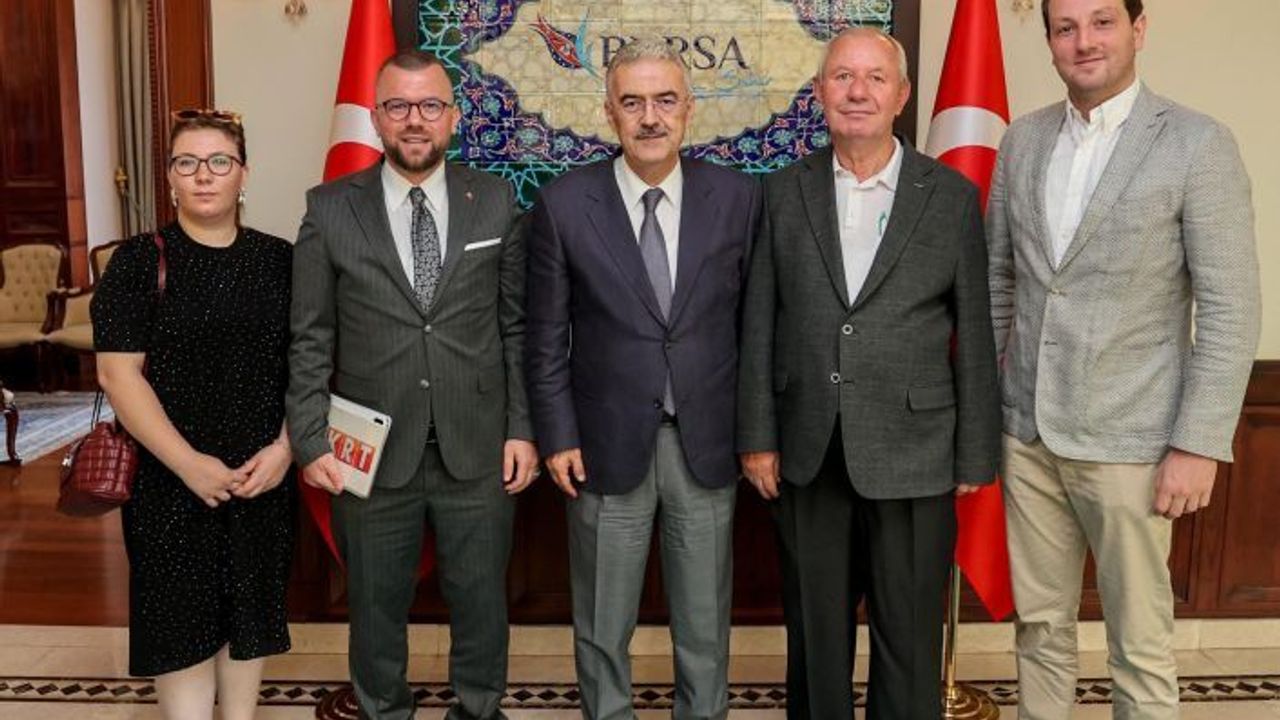 İNCE MEDYA GRUP VE KRT'DEN BURSA VALİSİ EROL AYYILDIZ'A ZİYARET!