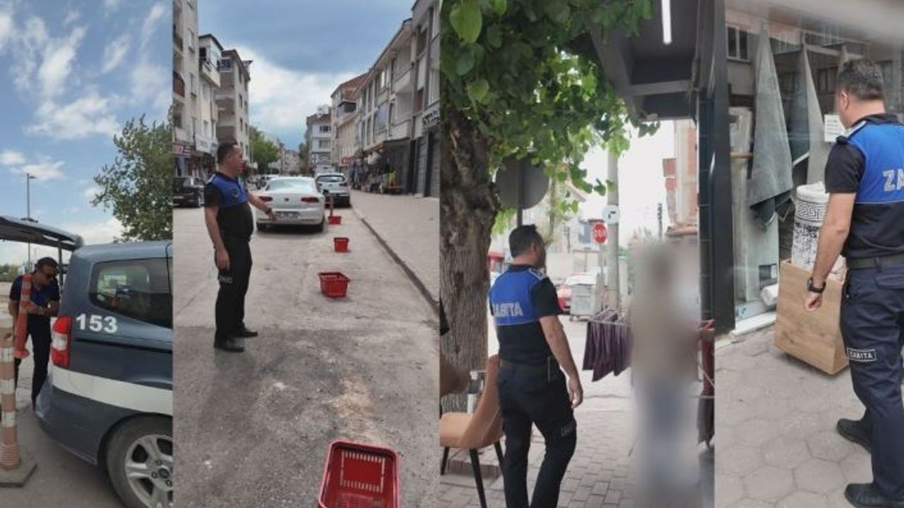 İnegöl’de Kaldırım Ve Yol İşgallerine Geçit Yok