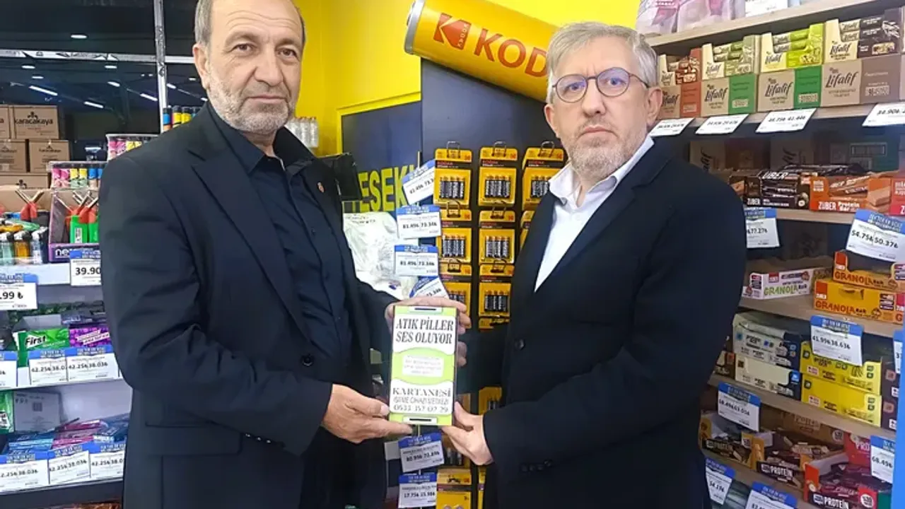 Bursa’da yerel marketlerden atık pil atağı