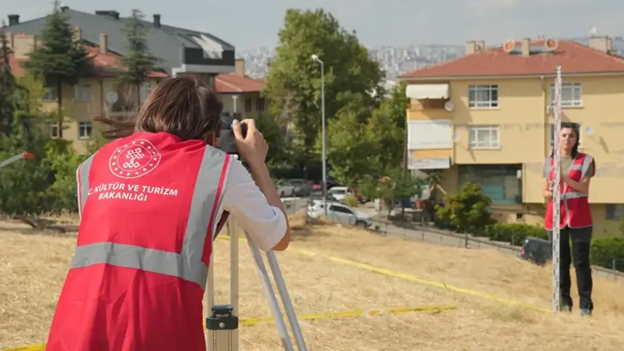 Ankara’da 2 bin 800 yıllık Frig Tümülüsü ilk kez kazılıyor