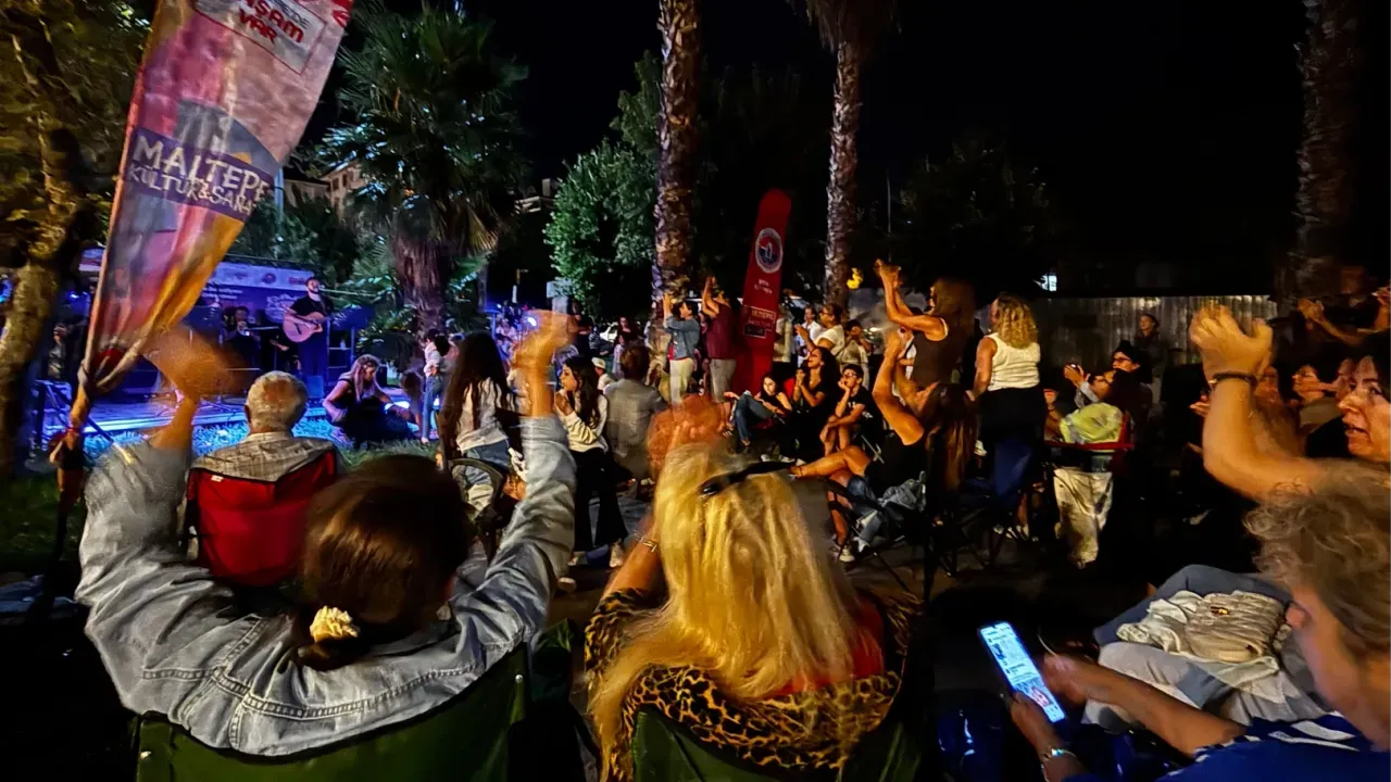 Maltepe açık hava konserlerinde son durak Feyzullah Mahallesi oldu