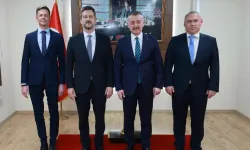 Macaristan Büyükelçisi Matis, Büyükakın'a konuk oldu