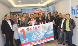 HAK-İŞ ve Hizmet-İş Sendikası Mardin'den 1 Mayıs mesajı: 'Barış, Adalet ve Dayanışma İçin Meydanlardayız'
