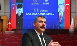 Bakan Çiftçi'den 111. dönem Kaymakam adaylarına tecrübe paylaşımı