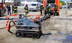 Samsun İtfaiyesi “Alevkıran” robotuyla güçleniyor