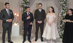 EYYÜP CEYLAN VE SELÇUK TÜRKOĞLU, GENÇ ÇİFTİN MUTLULUĞUNA ORTAK OLDU!