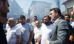 Büyükşehir'den Kayhan'daki yangına hızlı müdahale