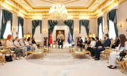 Altın Karagöz ekiplerinden Başkan Vekili Biba'ya ziyaret