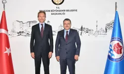 Belçika Büyükelçisi Van de Velde'den Başkan Genç'e ziyaret