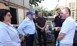 Başkan Şadi Özdemir mahallelerdeki sorunları yerinde inceledi