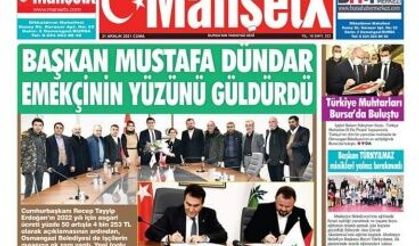 ManşetX Gazetesinin 323. Aralık Sayısı çıktı
