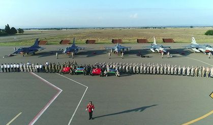 Türk F-16'ları Azerbaycan'da