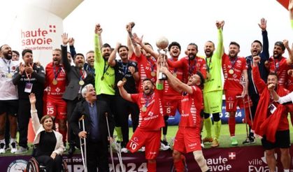 Üst üste 3. kez Avrupa Şampiyonu oldu