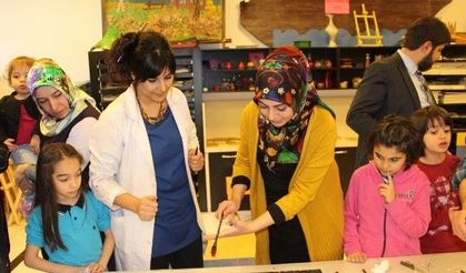“Aileler Atölyede” Etkinliği Sürüyor