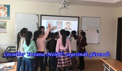 Çocuklar 'Astana Meleği' sayesinde güvende