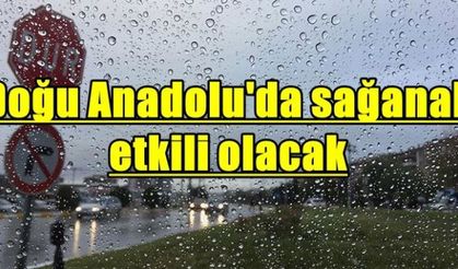 Doğu Anadolu'da sağanak etkili olacak