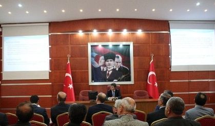 Gümüşhane’de Kamu, Üniversite, Sanayi İşbirliği Masaya Yatırıldı