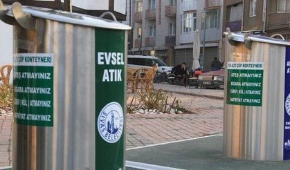 Sivas’ta Yeraltı Çöp Konteynerleri Yaygınlaşıyor