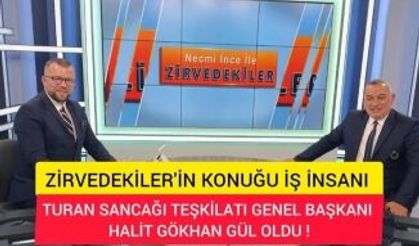 KRT'DE NECMİ İNCE İLE ZİRVEDEKİLER KONUĞU TURAN SANCAĞI TEŞKİLATI GENEL BAŞKANI H. GÖKHAN GÜL OLDU!