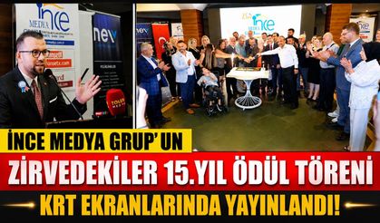 ZİRVEDEKİLER ÖDÜL TÖRENİ KRT EKRANLARINDA YAYINLANDI!