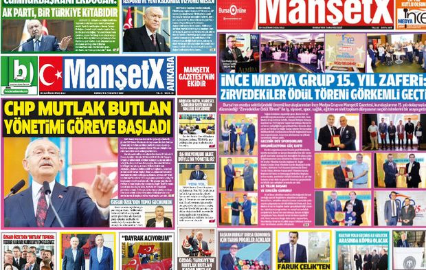 MANŞETX GAZETESİ'NİN BURSA VE ANKARA'NIN 15.YIL 369. HAZİRAN SAYILARI ÇIKTI!