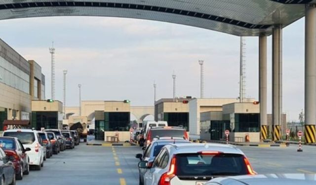 Edirne sınır kapılarında rekor