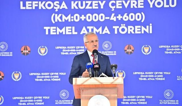 LEFKOŞA KUZEY ÇEVRE YOLU İLE 21 DAKİKA SÜREN SEYAHAT 9 DAKİKAYA DÜŞECEK