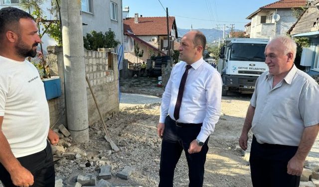 GEYVE BELEDİYESİ’NDEN TAM SAHA ÇALIŞMA