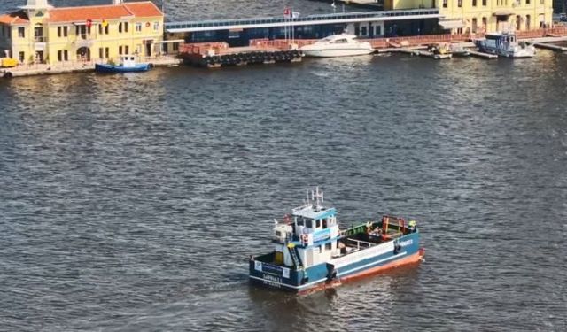 'Safinaz-1' İzmir Körfezi mesaisinde