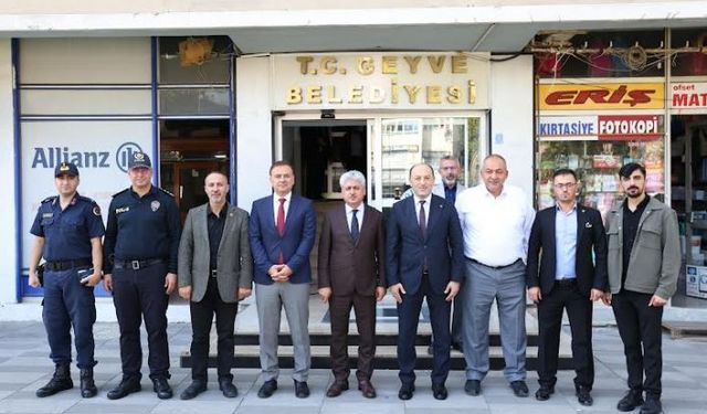 VALİ DOĞAN’DAN GEYVE’YE İLK ZİYARET