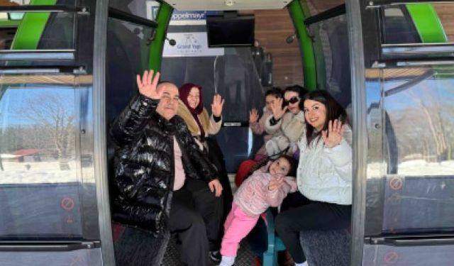 Kartepe Teleferiği’nde tatil yoğunluğu