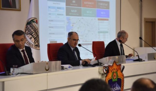 Manisa’da yılın ilk İl Koordinasyonu toplandı