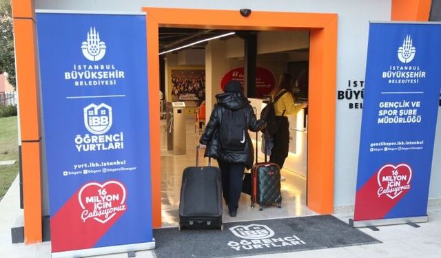 İBB YURTLARI’NA BAŞVURULAR BAŞLIYOR