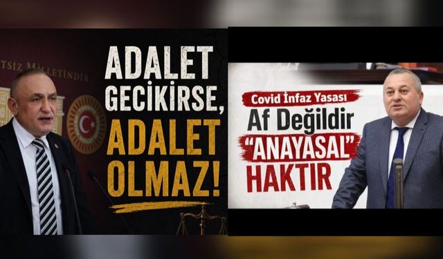 CHP'Lİ CEMAL ENGİNYURT VE MELİH MERİÇ, COVID YASASI MAĞDURLARININ GÜÇLÜ SESİ OLDU