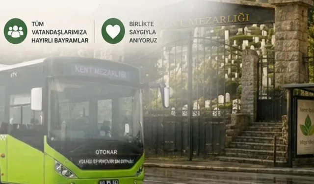 Kocaeli'de mezarlıklara ulaşım ücretsiz