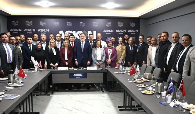 BTSO Yönetim Kurulu Başkanı İbrahim Burkay ASKON’un Konuğu Oldu