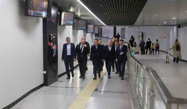 Bursa yolcuları için Sabiha Gökçen’de ulaşım yerinde incelendi
