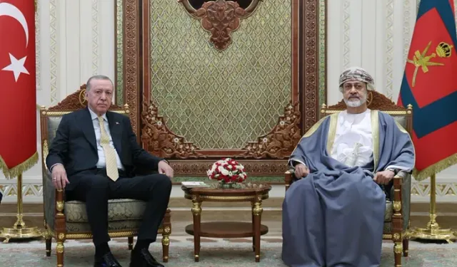 Cumhurbaşkanı Erdoğan, Umman Sultanı ile görüştü