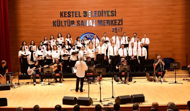 Kestel Belediyesi Türk Halk Müziği Korosu’ndan Unutulmaz Konser