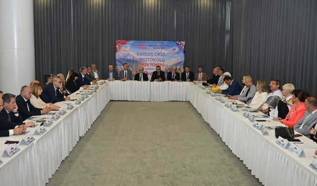 Bursa ile Mostar Arasında Eğitim Köprüsü Kuruldu