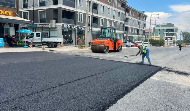 İnegöl'ün üstyapısı yenileniyor