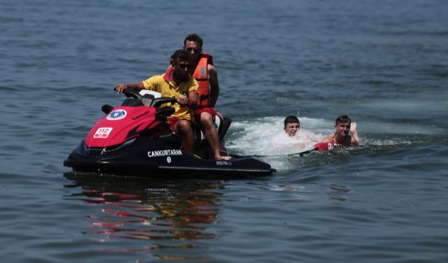 Bursa plajları yaza hazır