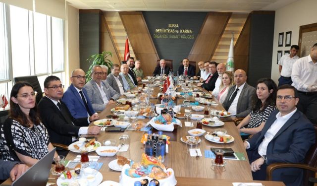 Başkan Şadi Özdemir sanayicilerle buluştu