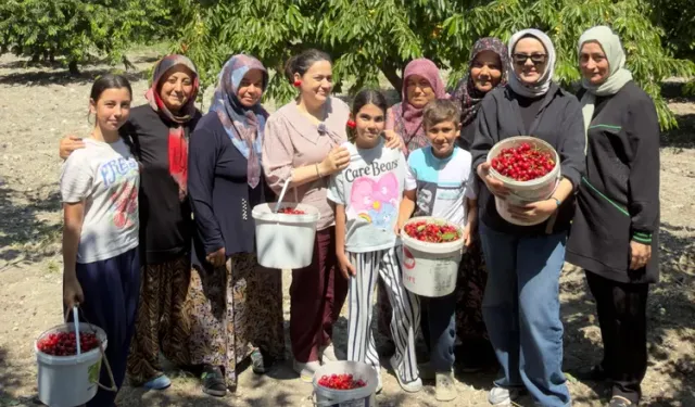 DAĞDER'den Bursalı kiraz üreticilerine destek