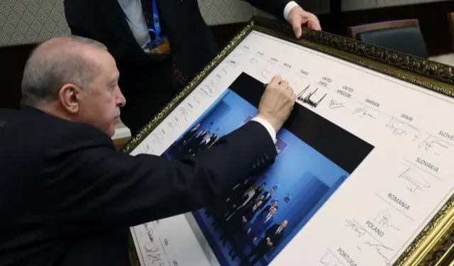 Son imzayı Cumhurbaşkanı Erdoğan attı