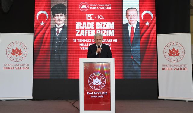BURSA VALİSİ EROL AYYILDIZ, ŞEHİT AİLELERİ VE GAZİLERLE ANLAMLI PROGRAMDA BULUŞTU